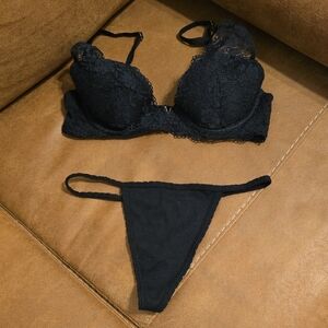 Victoria's Secret Black Bra Intimates Collection